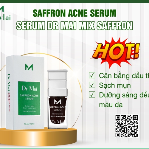 DrMai Mix Saffron Mẫu Mới 2022